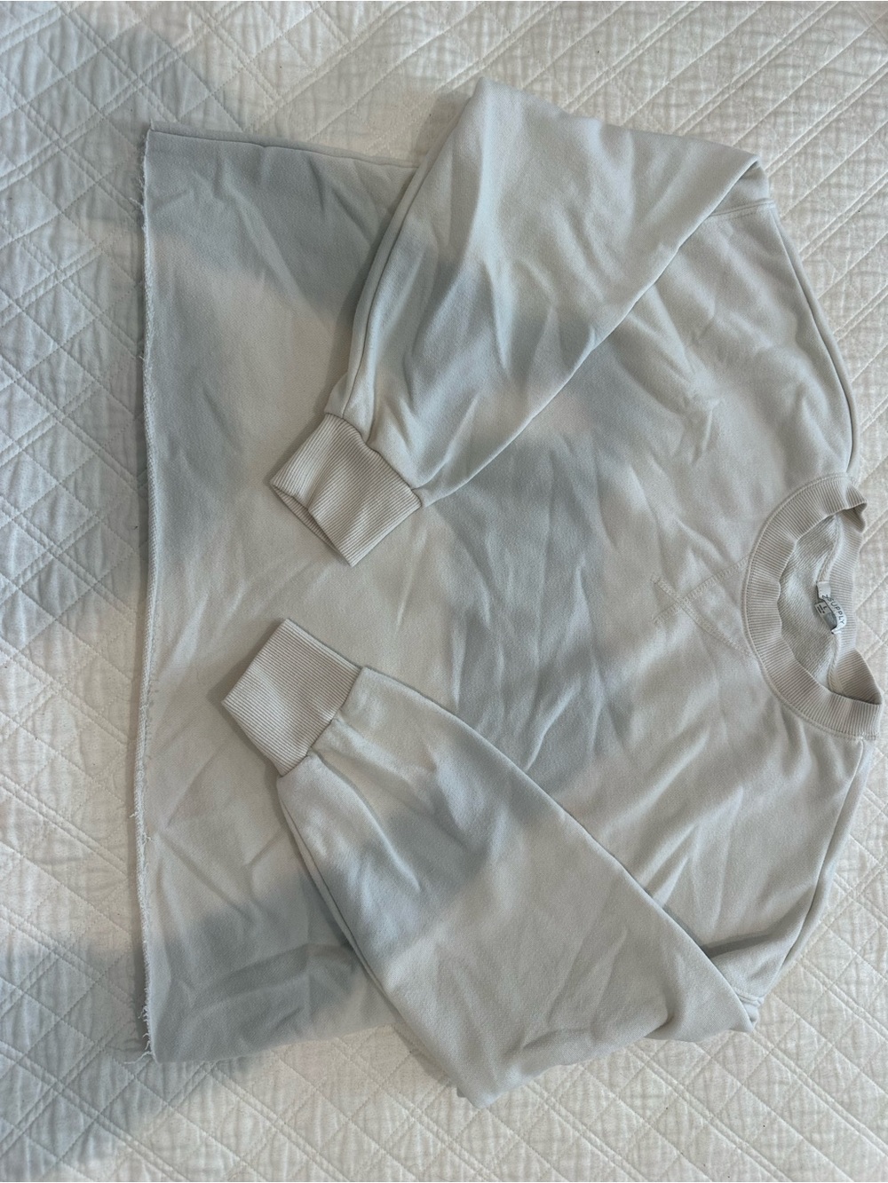 Light Cream Crewneck Sweatshirt